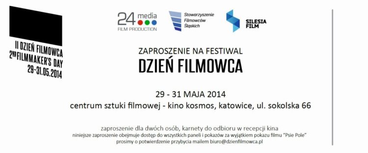 KONKURS!!! WYGRAJ ZAPROSZENIA NA DZIEŃ FILMOWCA