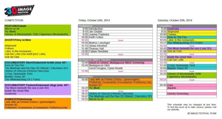 Łódź stolicą filmu trójwymiarowego