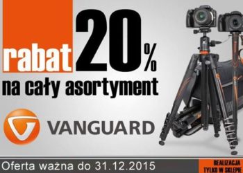 Rabat 20% na cały asortyment Vanguard – KOD RABATOWY: VANGUARD20%