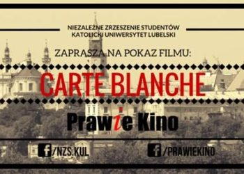 Pokaz filmu „Carte Blanche” na Katolickim Uniwersytecie Lubelskim