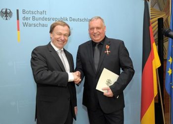 Roman Gutek uhonorowany Wielkim Krzyżem Zasługi RFN