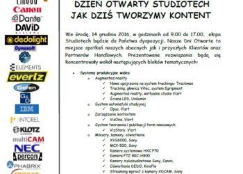 Dzień otwarty w Studiotech