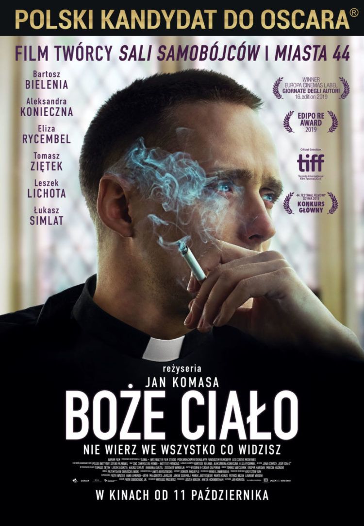 „Boże Ciało” polskim kandydatem do Oscara 2020!