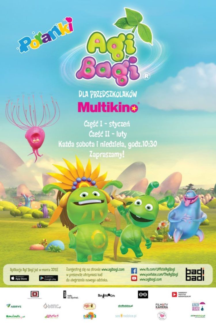 Urocza, polska animacja „Agi Bagi“ na ekranach kin w całej Polsce!