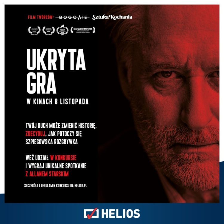 „Ukryta gra” – Kina Helios zapraszają na film. Wyjątkowy konkurs – zwiedzenie niedostępnych pomieszczeń PKiN ze zdobywcą Oscara