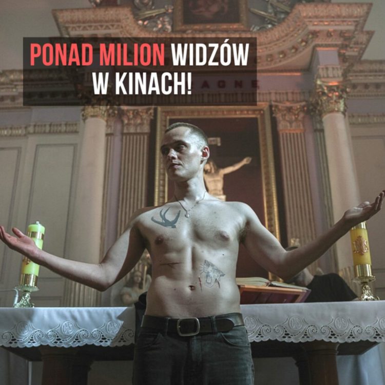 Hit Jana Komasy przyciągnął do kin PONAD MILION WIDZÓW! „Boże Ciało” w pierwszej 5. największych sukcesów tegorocznego box office