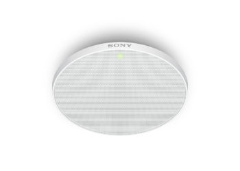 Sony wprowadza sufitowy mikrofon IP z technologią kształtowania wiązki i funkcjami wzmacniania mowy oraz nagrywania wyraźnego dźwięku