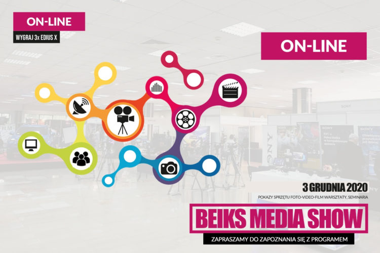 BEIKS MEDIA SHOW ON LINE –  zapraszamy na transmisję już 3.12.2020