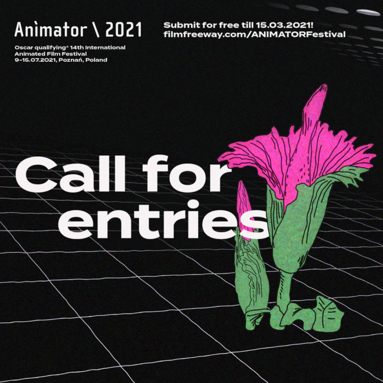 Międzynarodowy Festiwal Filmów Animowanych ANIMATOR \ 2021  otwiera nabór filmów i seriali do przyszłorocznych konkursów!