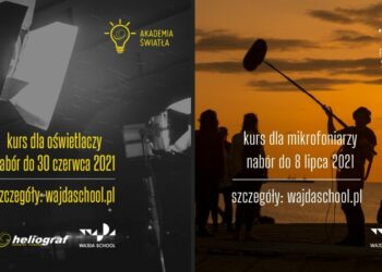 Akademia Światła i Fishing Sound – rekrutacja na kursy zawodowe Wajda School