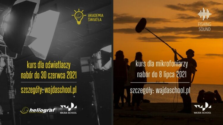 Akademia Światła i Fishing Sound – rekrutacja na kursy zawodowe Wajda School