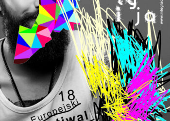 Plakat  18. edycji Europejskiego Festiwalu Filmowego „Integracja Ty i Ja”