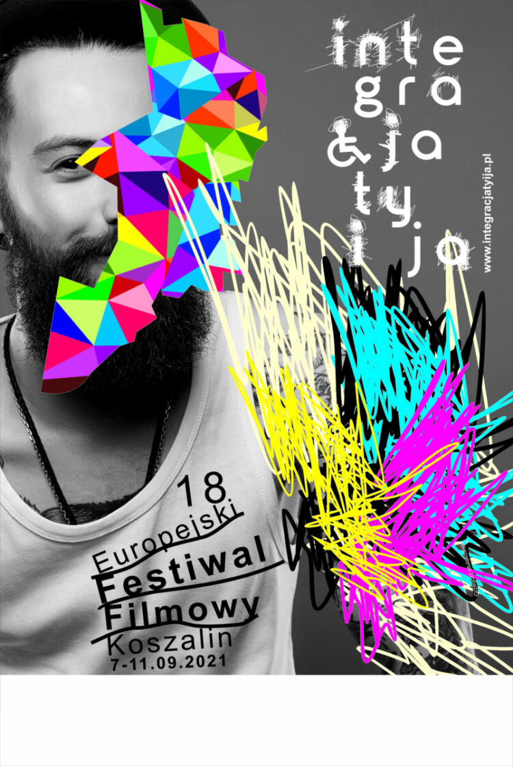 Plakat 18. edycji Europejskiego Festiwalu Filmowego „Integracja Ty i Ja”