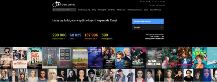 Crew United rozszerza działalność w Europie
