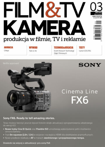 Nowe wydanie Film&TV Kamera 03/2023