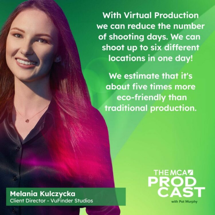 Pierwsza Polka w The MCA Prodcast. Melania Kulczycka z VuFinder Studios w rozmowie z Patem Murphym