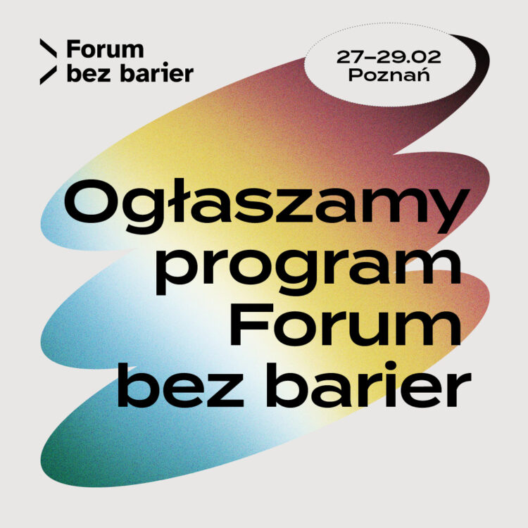 FORUM BEZ BARIER. O KINIE DOSTĘPNYM