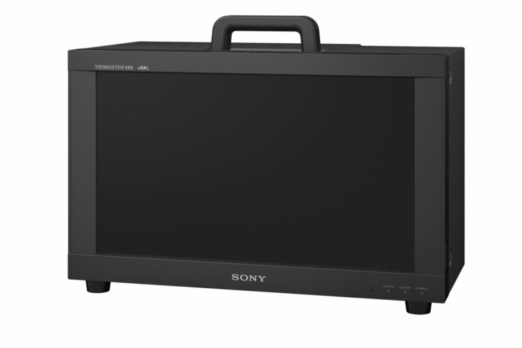 Sony zapowiada dwa 16,5-calowe monitory 4K TRIMASTER HX do produkcji na żywo