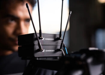 Dwukanałowy, system nakamerowy od Sennheisera