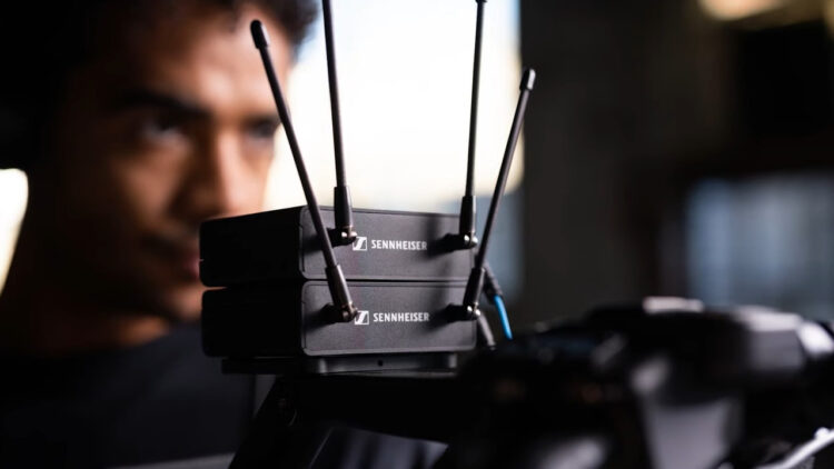 Dwukanałowy, system nakamerowy od Sennheisera