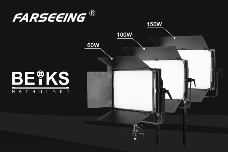 Farseeing FS-GP60/100/150W – Profesjonalne oświetlenie LED do filmowania i fotografii