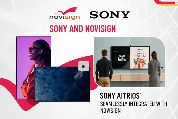 Sony i NoviSign – szybsze, bardziej ekologiczne i inteligentniejsze zarządzanie sieciami
