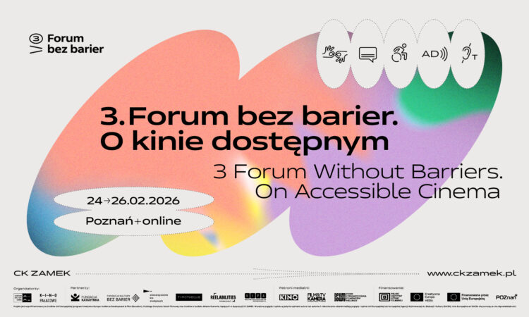 3. Forum bez barier – przyszłość kina dostępnego