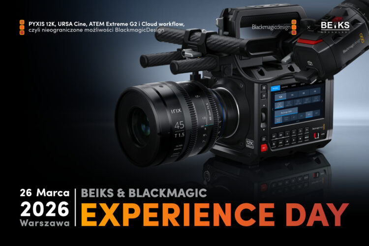 BEIKS & Blackmagic Experience Day – warsztaty produkcji wideo i live w Warszawie